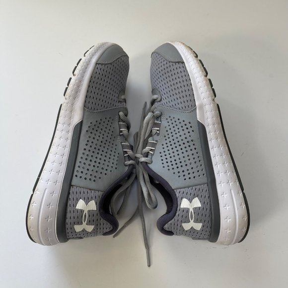 UNDER ARMOUR Women's Size 9 Micro G Fuel RN 1285487-942 Running Shoes Gray - Picture 8 of 11
